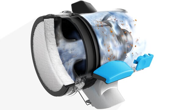 Cordless convenience and low profile