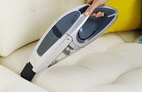 Built in crevice tool