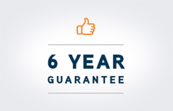 6 year guarantee